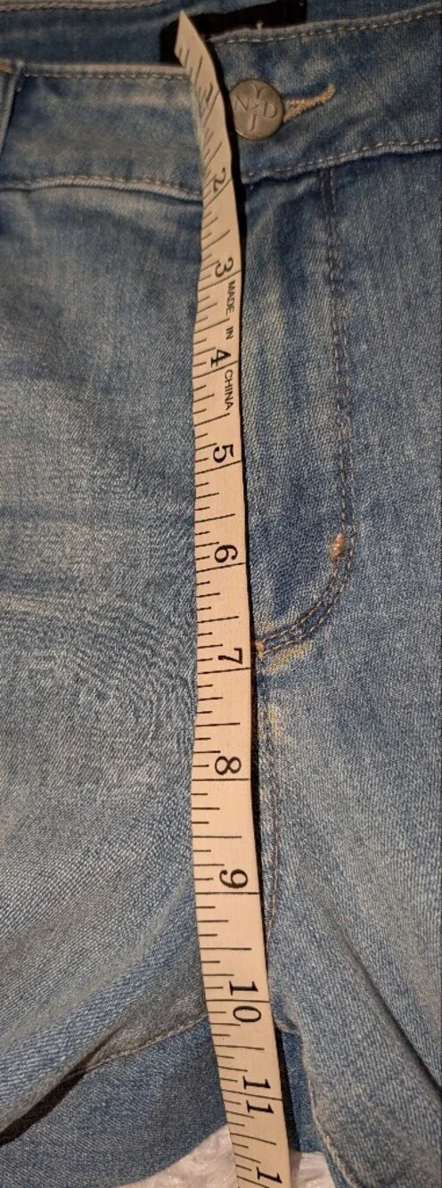 NYDJ Crop Denim Jeans Blue EUC - Picture 7 of 8
